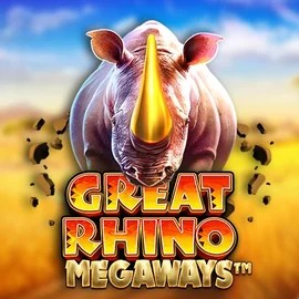 Great Rhino Megaways slot visual from Pragmatic Play available on megawaysslots.net